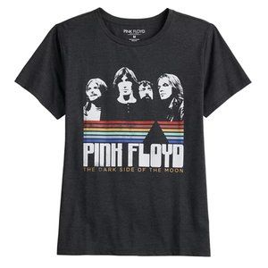 NEW Women's Pink Floyd Dark Side Graphic Tee